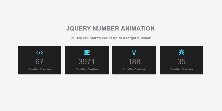 code Number Counter Animation scroll | Cộng đồng blog