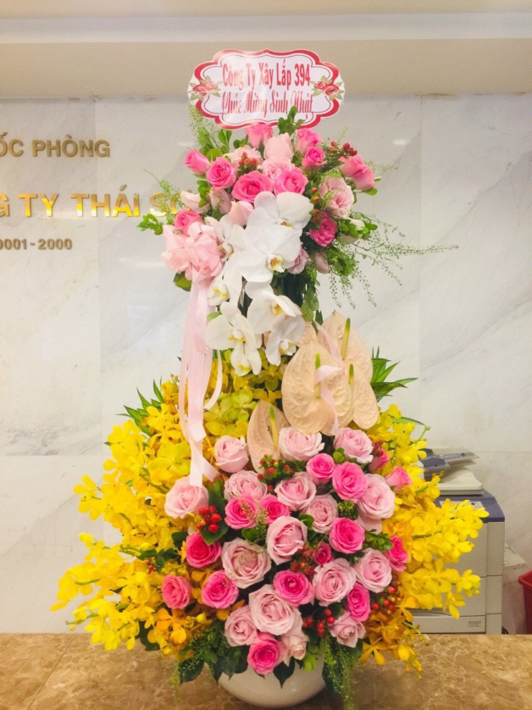 5+ mẫu hoa khai trương tặng đối tác