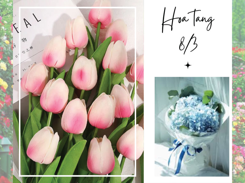 Mua hoa tặng mẹ dịp lễ 8/3 và 20/10